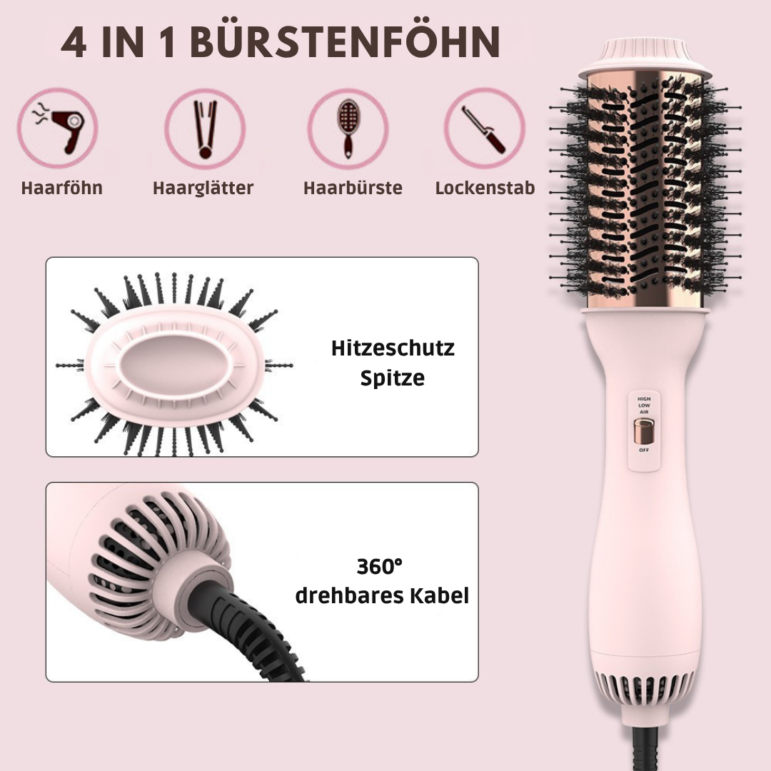 4-in-1 Heissluft Stylingbürste