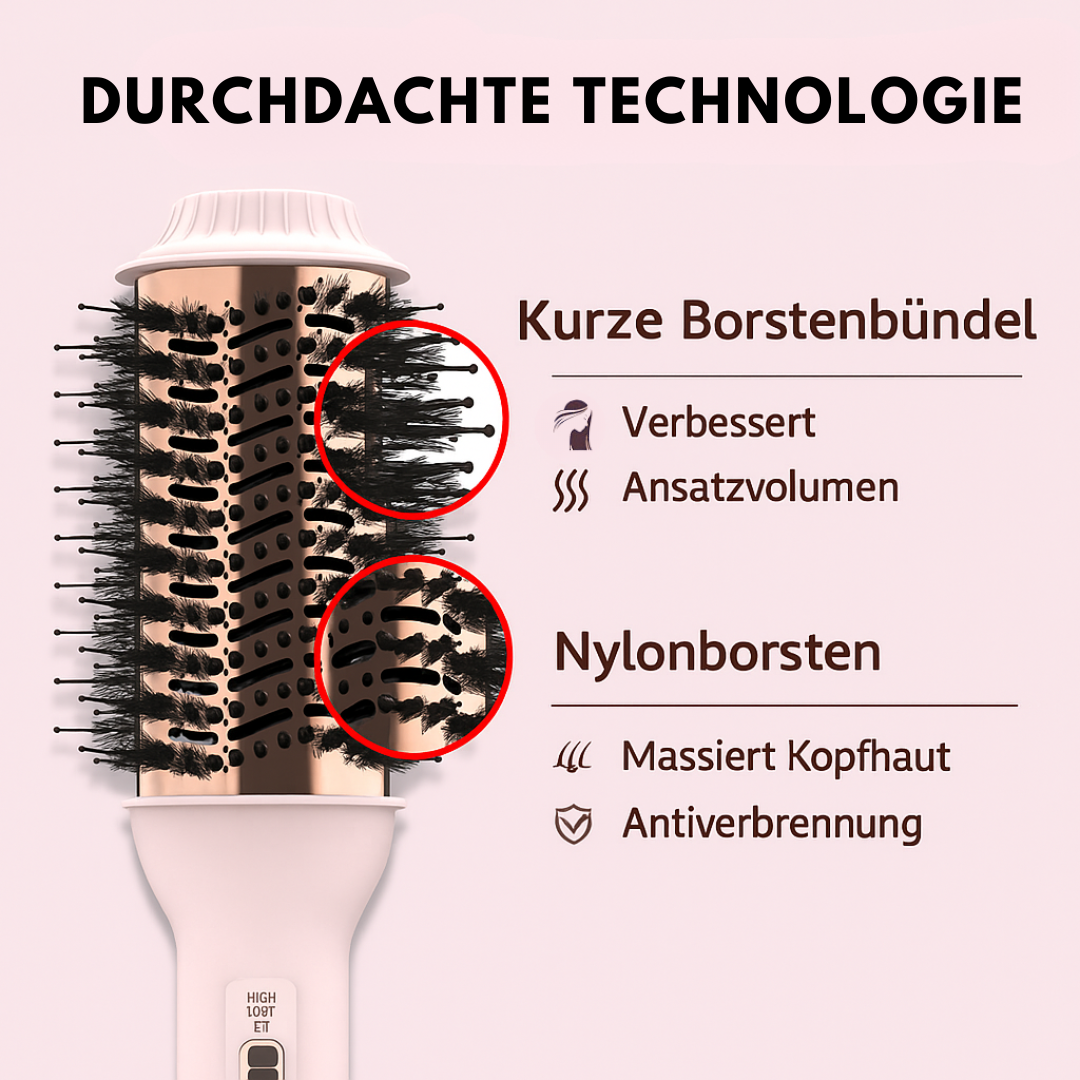 4-in-1 Heissluft Stylingbürste